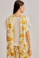 PASHMINA SEDA IMPRESSAO BOTANICA