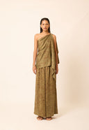 PASHMINA SEDA IMPRESSAO BOTANICA