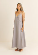 VESTIDO TRANSPASSADO MAITE MICRO MODAL TENCEL TM