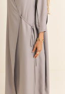 VESTIDO ML AMPLO TRANSPASSADO MAITE MICRO MODAL TENCEL TM