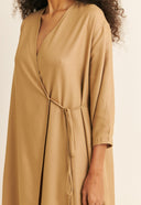 VESTIDO ML AMPLO TRANSPASSADO MAITE MICRO MODAL TENCEL TM