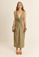 VESTIDO TORÇÃO ELOISE MICRO MODAL TENCEL TM