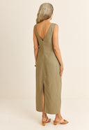 VESTIDO TORÇÃO ELOISE MICRO MODAL TENCEL TM