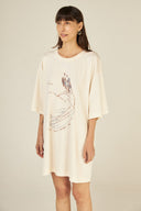 CAMISETA AMPLA FOSFORO ALGODAO ORGANICO