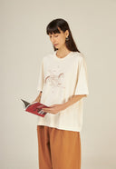 CAMISETA FLAVIA BAZAR DO TEMPO ALGODAO ORGANIC0