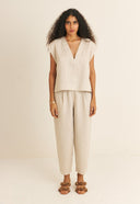 BLUSA OLIVIA LINHO.