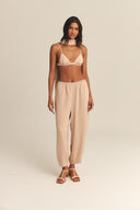 CALÇA EMMA SEDA TEXTURA