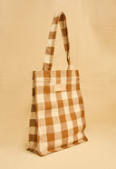 ECOBAG ALGODAO ORGANICO XADREZ