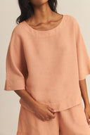 BLUSA VALENTINA CAMBRAIA DE LINHO