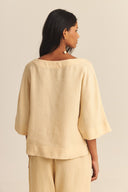BLUSA VALENTINA CAMBRAIA DE LINHO