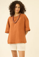 BLUSA GAIA LINHO