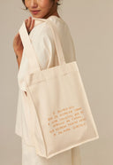 ECOBAG CAIXA DE LEITE BAZAR DO TEMPO ALGODÃO ORGÃNICO FLIP