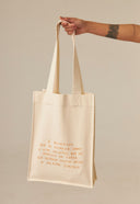 ECOBAG CAIXA DE LEITE BAZAR DO TEMPO ALGODÃO ORGÃNICO FLIP