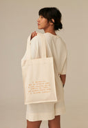 ECOBAG CAIXA DE LEITE BAZAR DO TEMPO ALGODÃO ORGÃNICO FLIP