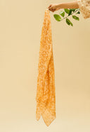 PASHMINA SEDA IMPRESSAO BOTANICA URUCUM