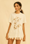 CAMISETA REGULAR CACAU AMAZONIA ALGODAO ORGANICO