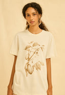 CAMISETA REGULAR CACAU AMAZONIA ALGODAO ORGANICO
