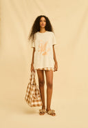 CAMISETA FLAVIA GUARANA AMAZONIA ALGODAO ORGANICO