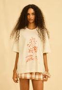 CAMISETA FLAVIA URUCUM AMAZONIA ALGODAO ORGANICO