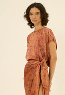 BLUSA LIZ SEDA IMPRESSAO BOTANICA