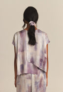 BLUSA LIZ SEDA IMPRESSAO BOTANICA