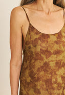 VESTIDO LIRA SEDA IMPRESSAO BOTANICA