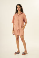 CAMISA ELINA AMPLA TENCEL TM MODAL ROSA