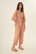 KIMONO GAIA TENCEL TM MODAL ROSA