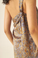 BLUSA LIZA SEDA IMPRESSAO BOTANICA CLITORIA URUCUM CASCAS DE CEBOLA