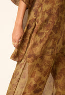 BLUSA ANA SEDA IMPRESSAO BOTANICA