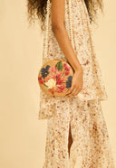 VESTIDO PALOMA SEDA IMPRESSAO BOTANICA