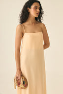 VESTIDO ELINA TENCEL TM MODAL AREIA