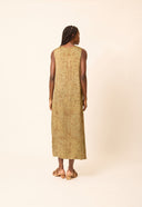 VESTIDO TRANSPASSADO SOFIA SEDA IMPRESSAO BOTANICA